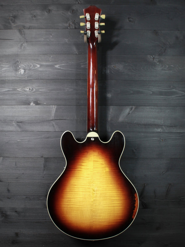 Eastman T59/v-SB Antique Varnish Sunburst Semi-Hollowbody Guitar