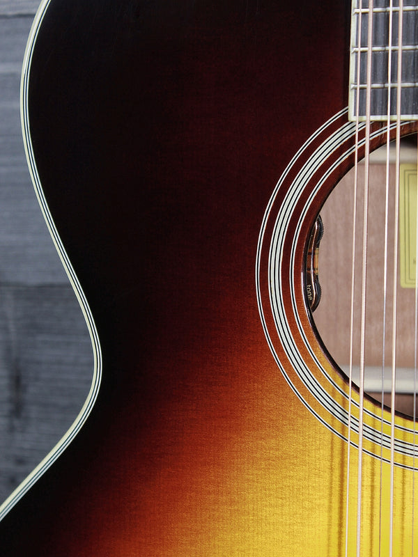 Eastman Guitars AC330E-12 SB Sunburst Mahogany / Spruce 12-String Acoustic-Electric