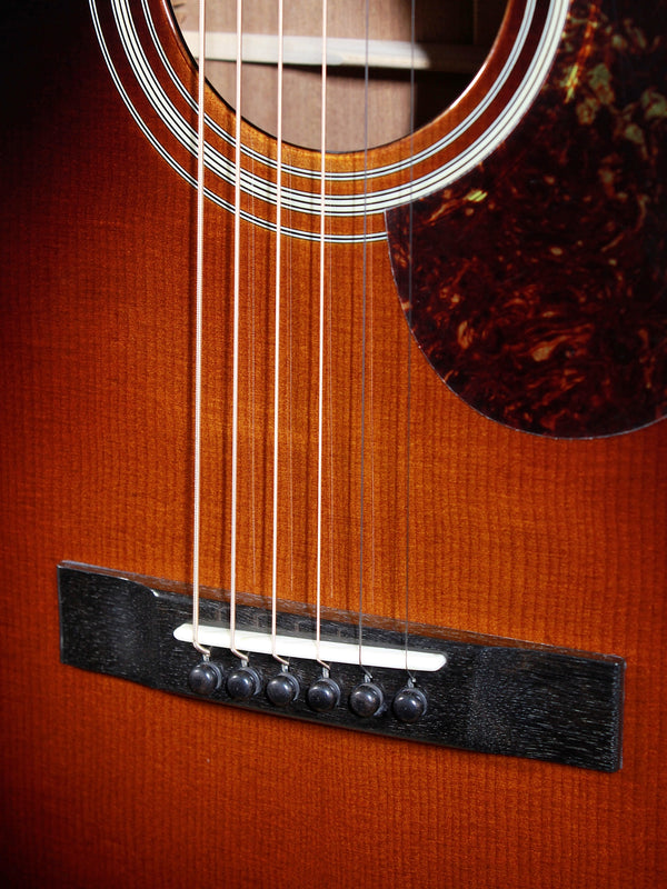 Eastman Guitars E1P-DLX-SB Parlor Size 12-Fret Solid Wood Acoustic-Electric