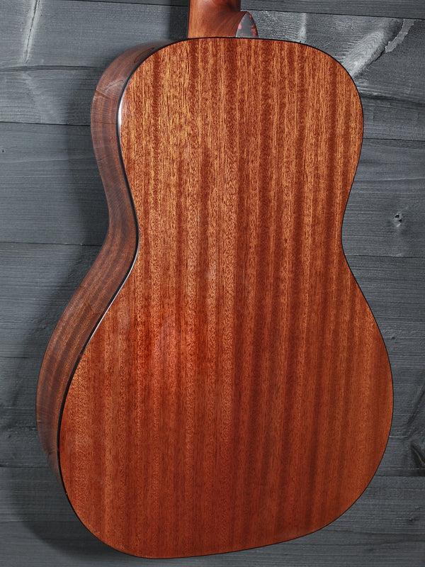 Eastman Guitars E1P-DLX-SB Parlor Size 12-Fret Solid Wood Acoustic-Electric