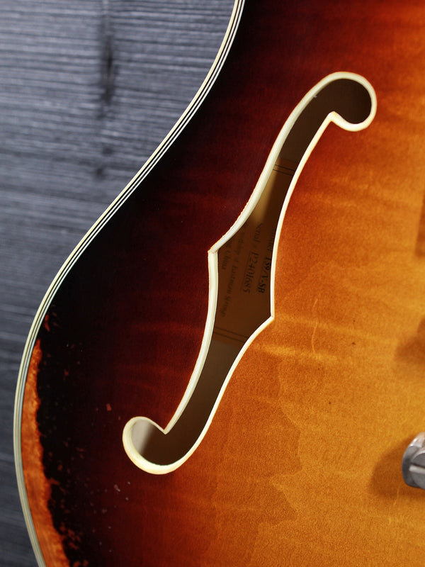 Eastman T59/v-SB Antique Varnish Sunburst Semi-Hollowbody Guitar