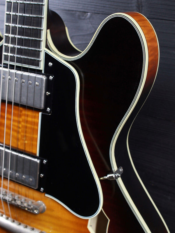 Eastman T59/v-SB Antique Varnish Sunburst Semi-Hollowbody Guitar