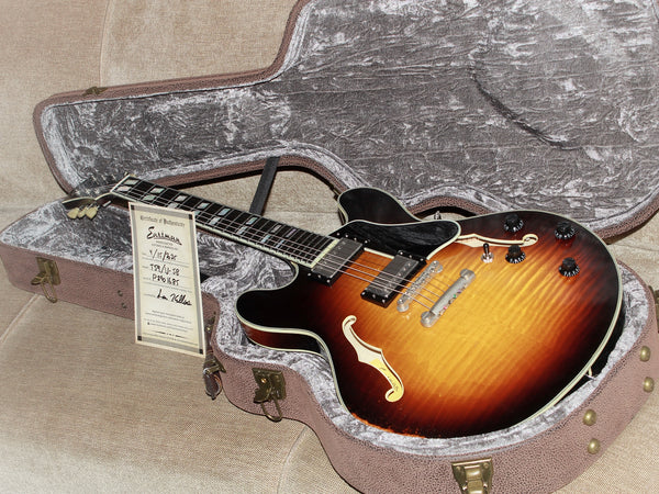 Eastman T59/v-SB Antique Varnish Sunburst Semi-Hollowbody Guitar