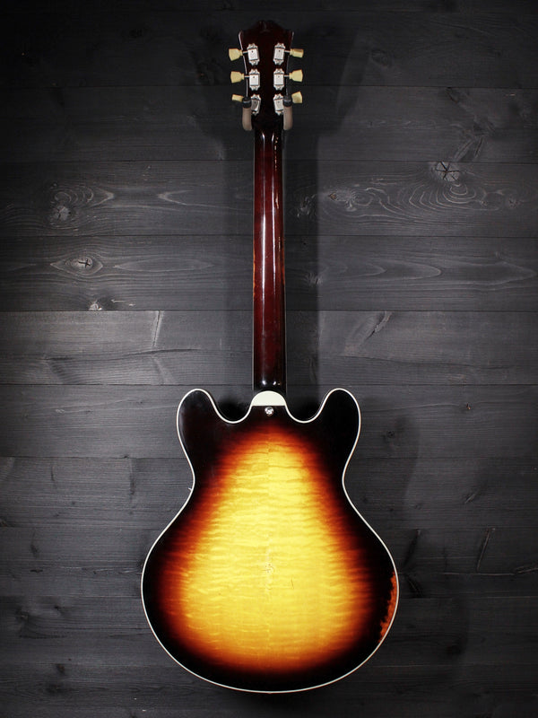 Eastman T59/v-SB Antique Varnish Sunburst Semi-Hollowbody Guitar