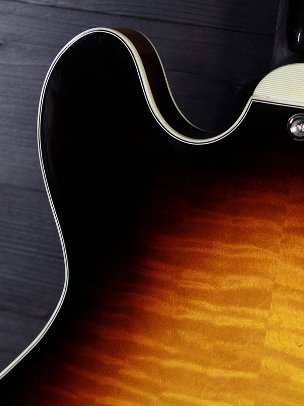 Eastman T59/v-SB Antique Varnish Sunburst Semi-Hollowbody Guitar