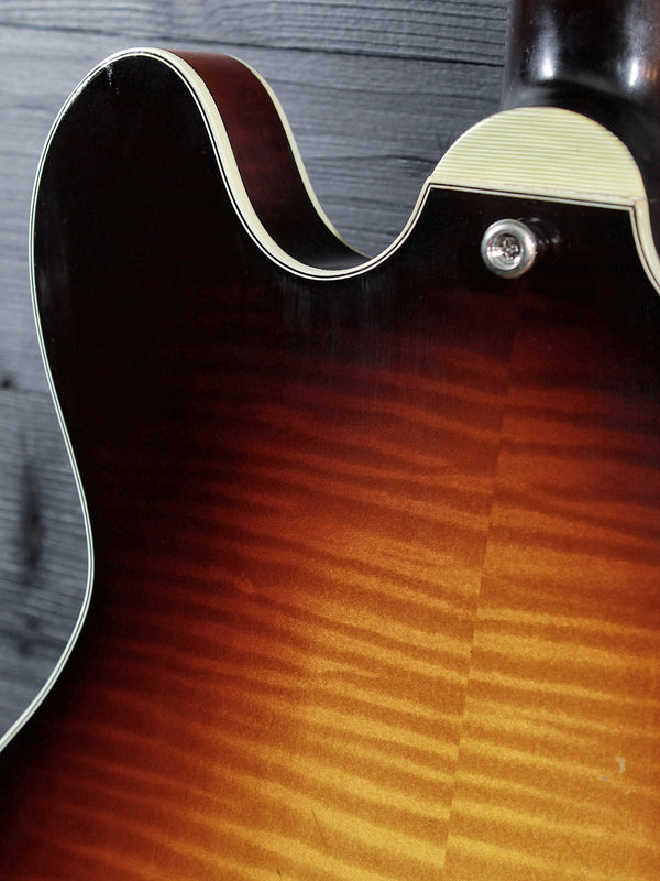Eastman T59/v-SB Antique Varnish Sunburst Semi-Hollowbody Guitar