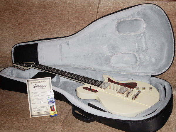 Eastman Juliet PB Electric Guitar – Boutique Offset w/ Bare Knuckle Pickup, Okoume Body, Premium Gig Bag