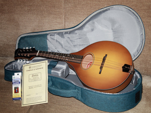 Eastman PCH-M104-GB A-Style Flattop Oval Hole Mandolin - Goldburst