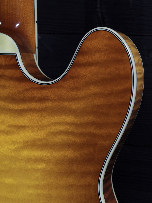 Eastman T486 Goldburst Semi-Hollowbody Electric Guitar