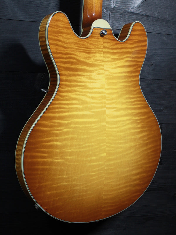 Eastman T486 Goldburst Semi-Hollowbody Electric Guitar