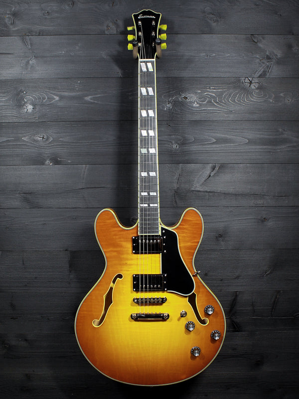 Eastman T486 Goldburst Semi-Hollowbody Electric Guitar