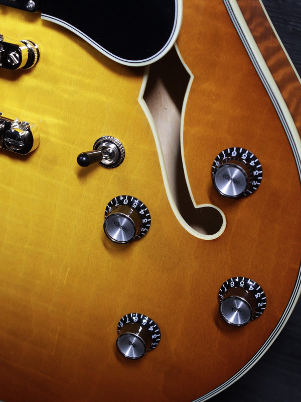 Eastman T486 Goldburst Semi-Hollowbody Electric Guitar
