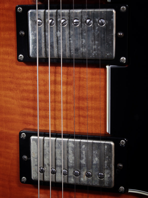 Eastman T59/TV-AMB Amber Thinline Semi-Hollowbody Electric Guitar