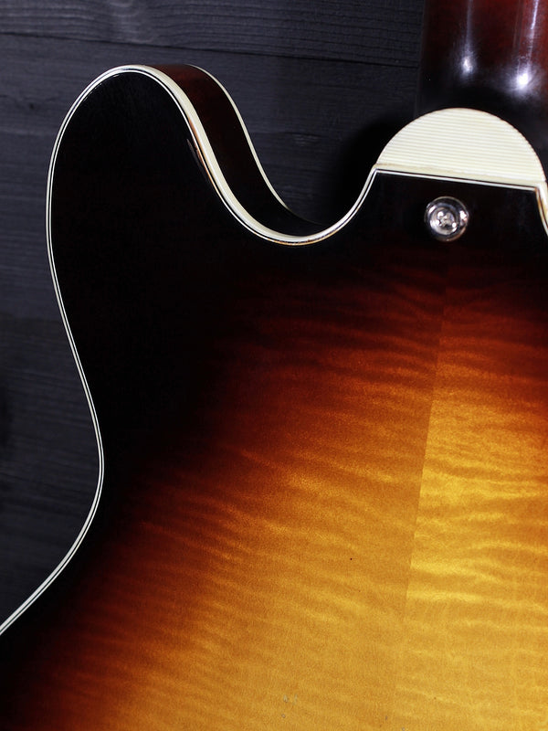 Eastman T59/v-SB Antique Varnish Sunburst Semi-Hollowbody Guitar