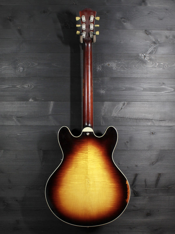 Eastman T59/v-SB Antique Varnish Sunburst Semi-Hollowbody Guitar