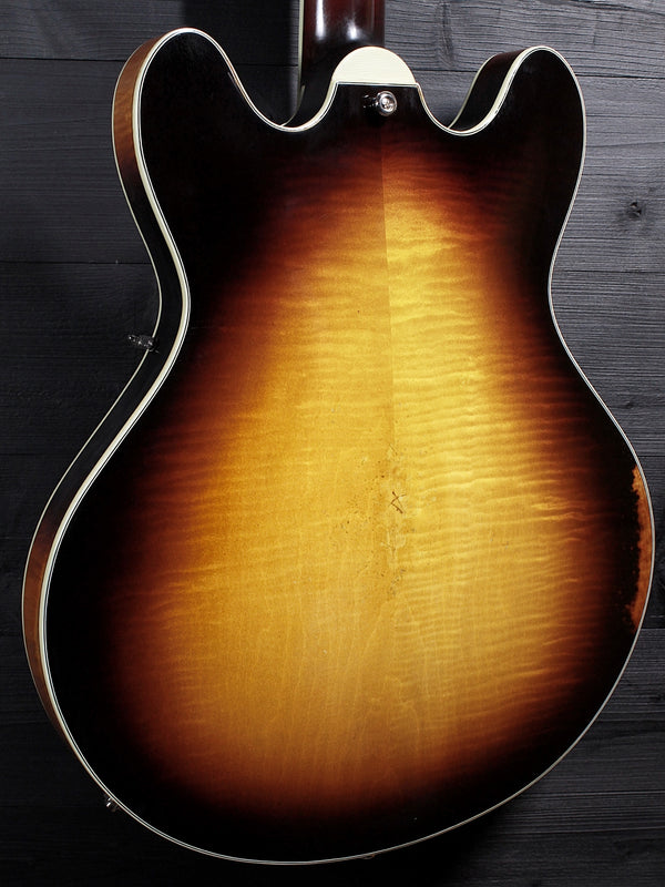 Eastman T59/v-SB Antique Varnish Sunburst Semi-Hollowbody Guitar
