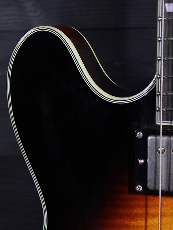 Eastman T59/v-SB Antique Varnish Sunburst Semi-Hollowbody Guitar