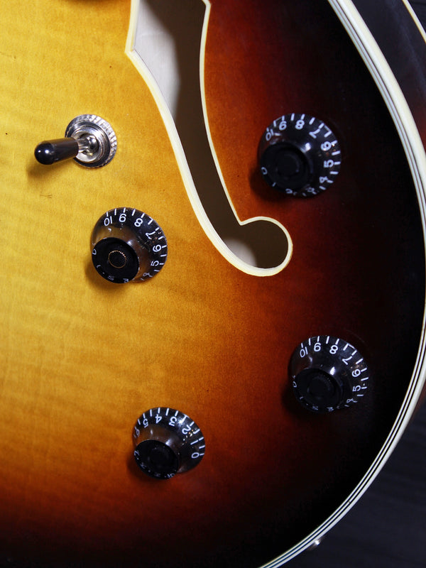Eastman T59/v-SB Antique Varnish Sunburst Semi-Hollowbody Guitar
