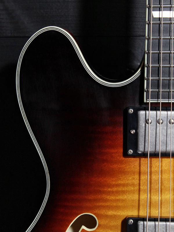 Eastman T59/v-SB Antique Varnish Sunburst Semi-Hollowbody Guitar