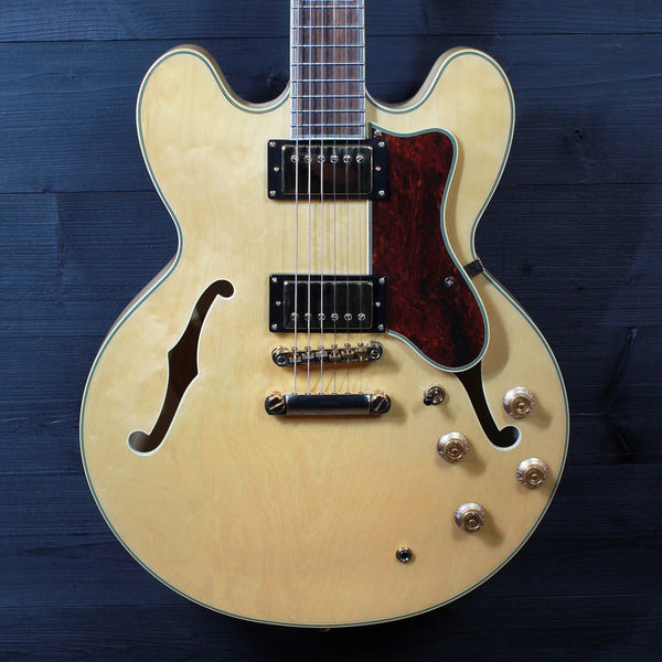 Pre-Owned Epiphone Sheraton II NA Semi-Hollowbody Electric-Guitar Natural