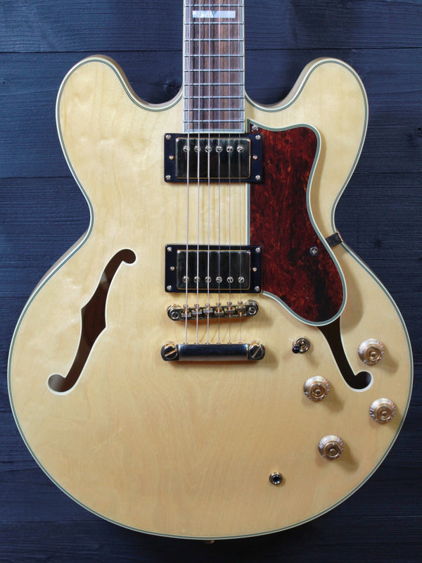 Pre-Owned Epiphone Sheraton II NA Semi-Hollowbody Electric-Guitar Natural