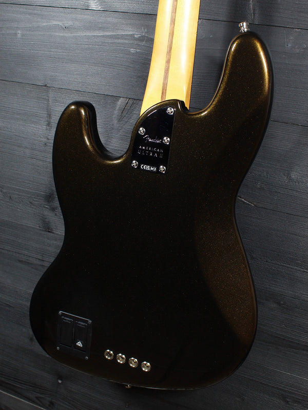 Pre-Owned Fender American Ultra II Jazz Bass – Texas Tea