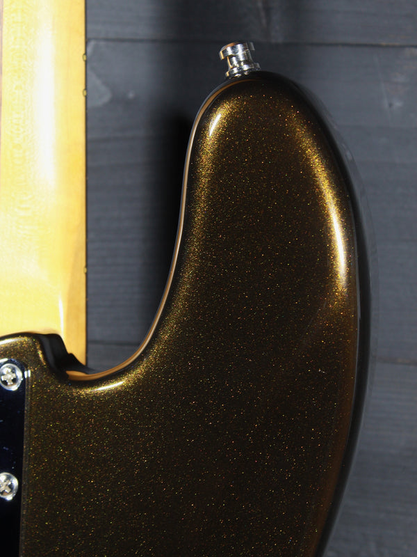 Pre-Owned Fender American Ultra II Jazz Bass – Texas Tea