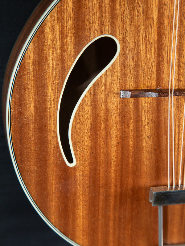 Hofner Vintage Model 545 Cats Eye Mandolin with Electronics - Carved Headstock
