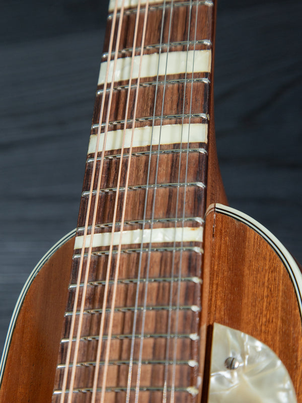 Hofner Vintage Model 545 Cats Eye Mandolin with Electronics - Carved Headstock