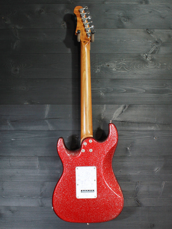 Jet Guitars JS-500 RDS Red Sparkle w/ Deluxe Soft Case Included