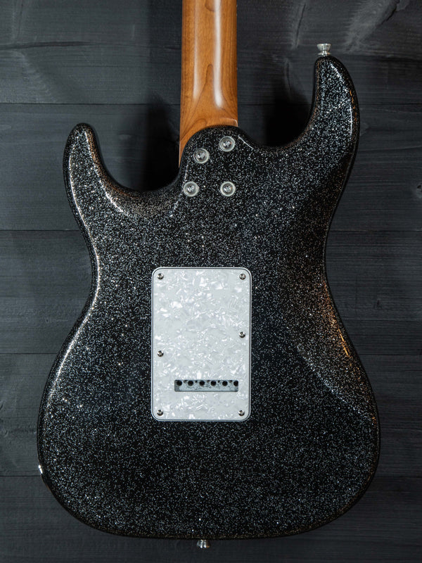 Jet Guitars JS-500 BLS Black Sparkle w/ Deluxe Travel Bag