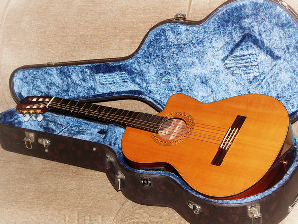 Pre-Owned Kazou Yairi Hand-Crafted TC-1E  Classical Guitar w/ Electronics c.2005