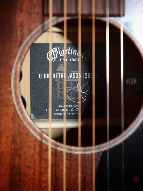 Martin 0-10E Retro Jason Isbell Signature Acoustic-Electric Guitar