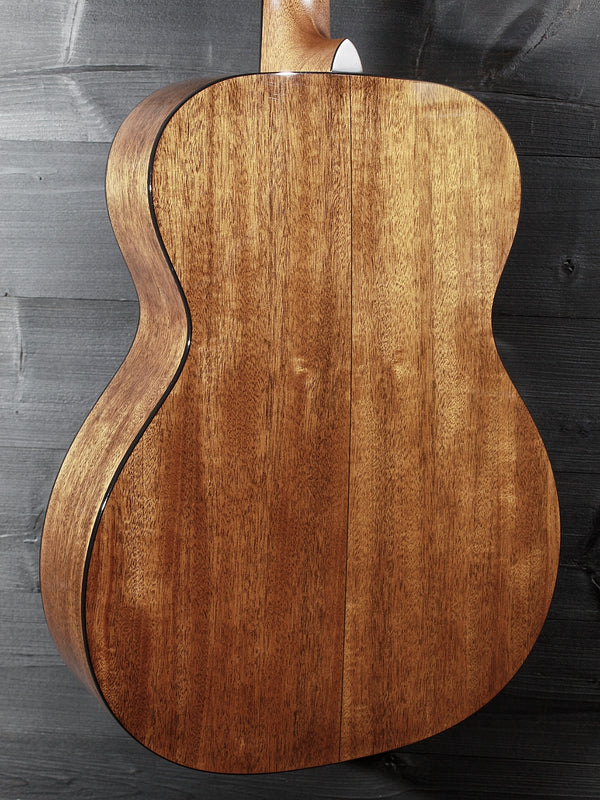 Martin 000-18 premium acoustic guitar at Tobias Music back angled view