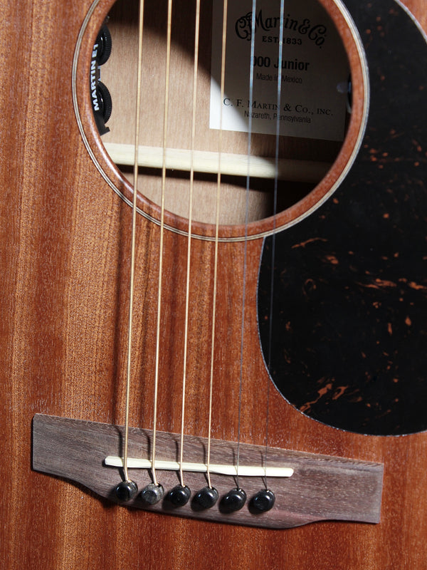 Martin 000-Jr Sapele Acoustic-Electric Guitar — Solid Sapele