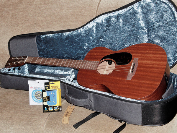Martin 000-Jr acoustic-electric guitar supplied with deluxe softshell case