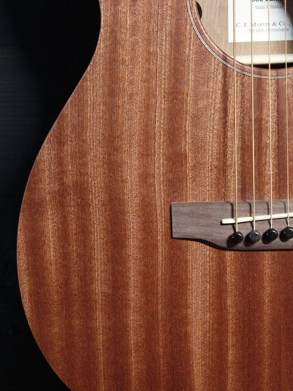 Martin 000-Jr Sapele Acoustic-Electric Guitar — Solid Sapele