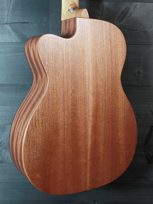  Martin 000C Jr-E acoustic-electric guitar back view glamour shot