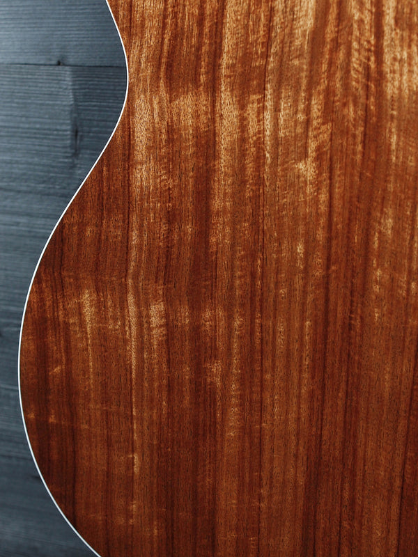 Martin 000E Retro Plus Granadillo guitar back view lower bout