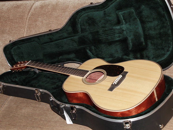 Martin Custom OM acoustic guitar at Tobias Music deluxe Hardshell case