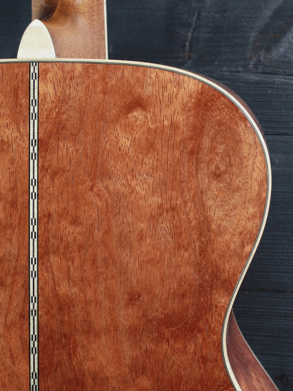 Martin Custom OM with Premium Quilted Bubinga back and sides