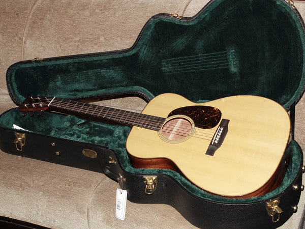 Deluxe hardshell case included with Martin Custom Shop acoustic guitar