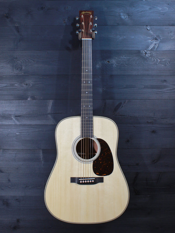 Martin Custom Shop Dreadnought with Adirondack Spruce top and Guatemalan Rosewood full front view