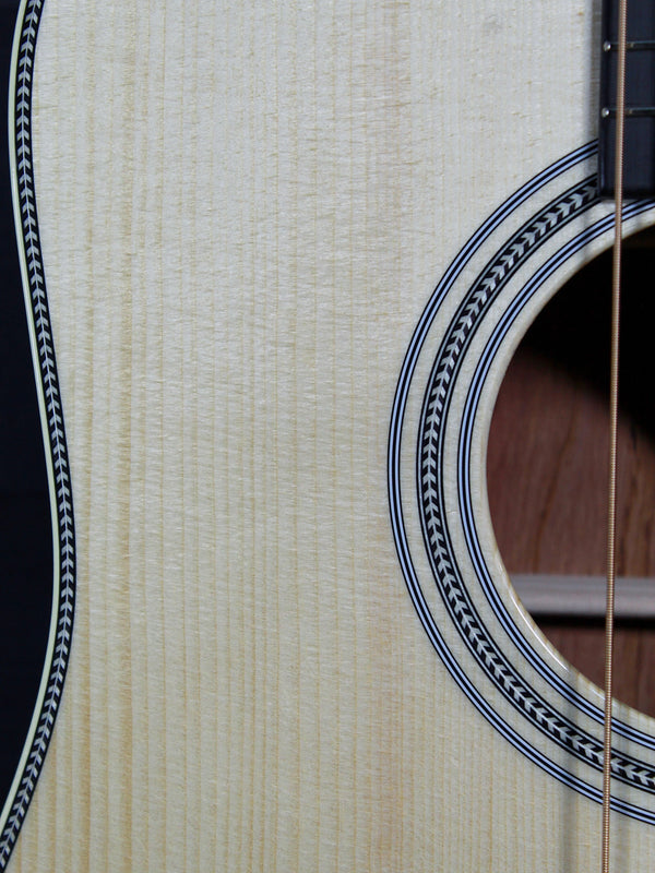 Martin Custom Shop Dreadnought with Adirondack Spruce top and Guatemalan Rosewood front rosette and soundhole
