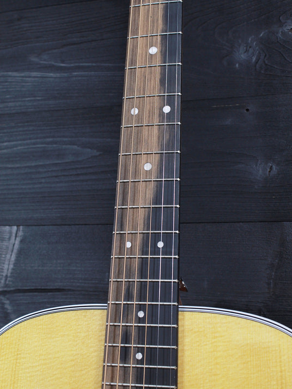 Martin D-13E all-solid-wood dreadnought guitar Figured Ebony Fretboard 