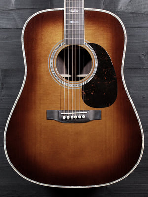 Martin D-41 acoustic guitar featuring the 1933 Ambertone top finish.
