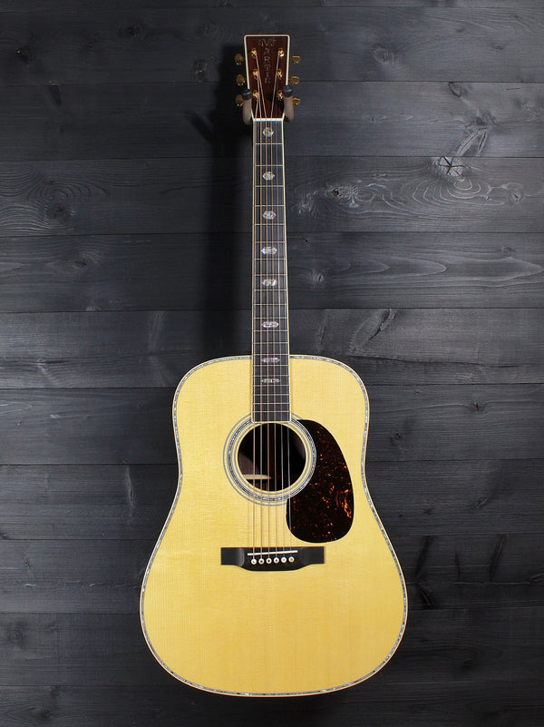 Martin D-41 acoustic guitar with spruce top and aging toner