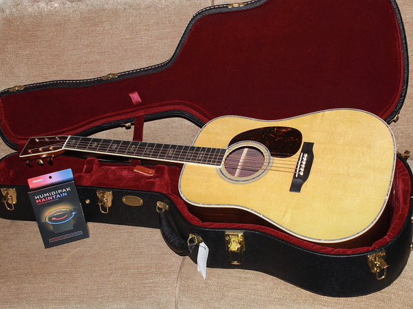 Martin D-41 acoustic guitar available at Tobias Music with hardshell case