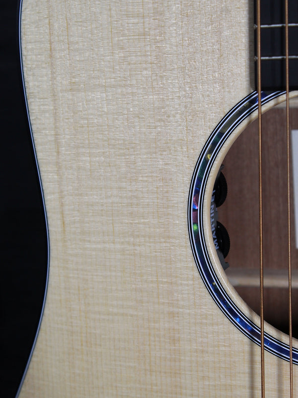 Martin D Jr-E acoustic electric guitar rosette