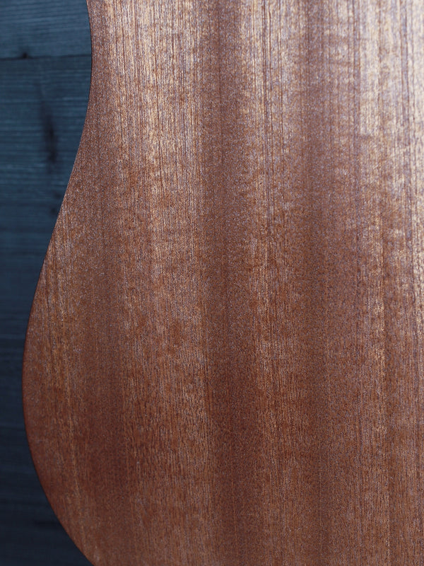  Martin D Jr-E acoustic electric guitar sapele wood grain